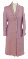 Lot 378 - Moschino pink cheapandchic coat.