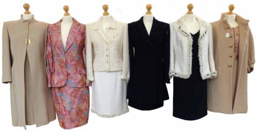 Lot 393 - A collection of suits to include Escada, etc (7)