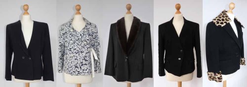 Lot 401 - A collection of 5 womens blazers by various designers
