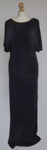 Lot 413 - Versace 'Classic' black full length dress