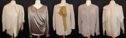 Lot 431 - A mixture of ladies blouses