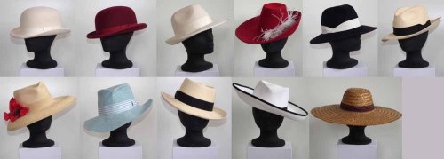 Lot 441 - A collection of eleven hats