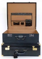 Lot 467 - Two large suitcase / briefcase boxes
