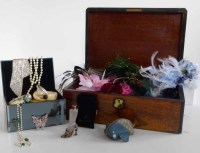 Lot 468 - Gucci fish purse and other costume jewellery and hair accessories.