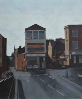 Lot 497 - Russell Howarth, York House, Oldham, oil.