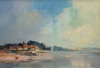 Lot 501 - Ivan Taylor, Burnham Overy, Norfolk, oil.