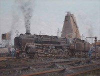 Lot 563 - Stephen Dunning, The Final Years, gouache.