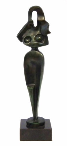 Lot 604 - After Alexander Archipenko posthumous bronze copy