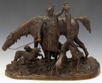 Lot 662 - After P.J. Mene, After the hunt in Scotland