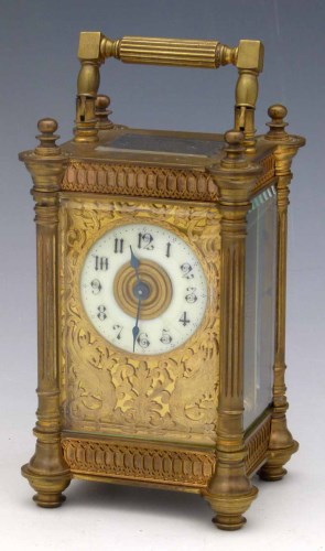 Lot 667 - Carriage clock