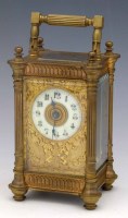 Lot 667 - Carriage clock