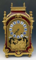 Lot 675 - Bracket clock.