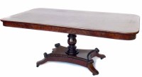 Lot 701 - Regency mahogany breakfast table