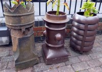 Lot 767 - T.K. chimney pot and two others.