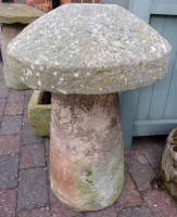 Lot 780 - Sandstone staddle stone.