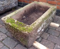Lot 797 - Stone trough 90 x 50 x 30cm.