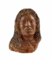 Lot 95 - A Native American figure head