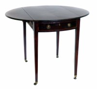 Lot 515 - Victorian mahogany Pembroke table