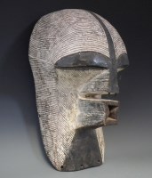Lot 12 - Songye kifwebe mask 44cm high    All lots in this