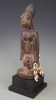 Lot 24 - Yoruba Ibeji figure, 28cm high     All lots in