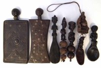 Lot 73 - Collection of Luba, Hemba and Songye items, to