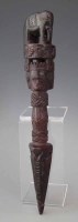 Lot 119 - Nepalese Phurba or ritual dagger, 25.5cm high