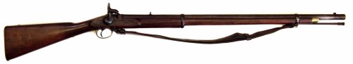 Lot 36 - Enfield two band musket