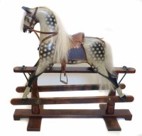 Lot 37 - Early 20th century rocking horse
