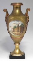 Lot 94 - French Empire twin handled vase