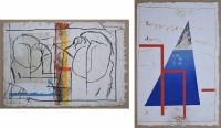 Lot 376 - James Coignard, Dualites and Chaises sur la Montagne, etchings (2).