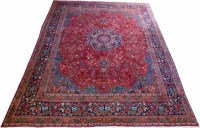 Lot 472 - 12.7 x 9.8 mashad carpet.