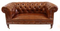 Lot 474 - Victorian Chesterfield sofa by Howard