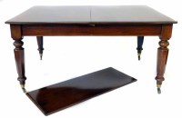 Lot 484 - Late Victorian extending dining table
