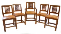 Lot 514 - Mouseman chairs