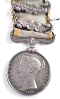 Lot 36 - Crimea Medal with three clasps.