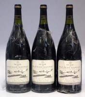 Lot 81 - Mas de Daumas Gassac 1996 Vin Pays de L' Herrault three magnums, (3)
