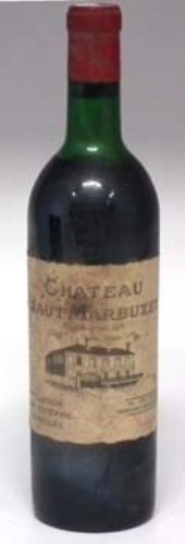 Lot 90 - Chateau Haut Marbuzet 1972 St Estephe one bottle