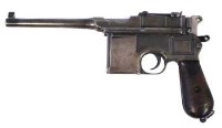 Lot 99 - Deactivated Mauser Broomhandle 7.63mm semi