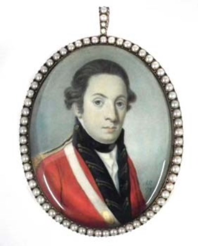 Lot 103 - Alexander Gallaway Portrait miniature