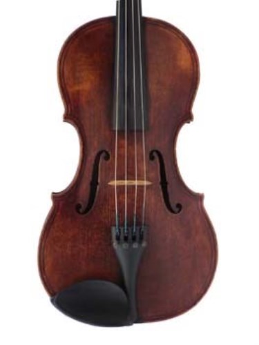 Lot 111 - Viola by Silvestre with bow and case.
