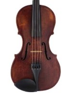 Lot 111 - Viola by Silvestre with bow and case.