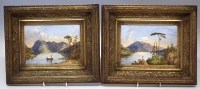 Lot 172 - Pair of plaques by Albott.