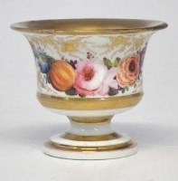 Lot 184 - Small vase possibly Swansea or Nantgarw.