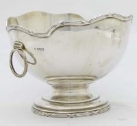 Lot 301 - Silver rose bowl.