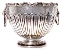 Lot 334 - Silver rose bowl, London 1879, H.Wilkinson.