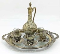 Lot 464 - Chinese liqueur set.