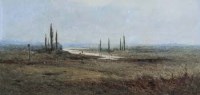 Lot 782 - Vicat Cole, A Thames Backwater, watercolour.