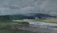 Lot 790 - John Campbell Mitchell, Donegal, watercolour.
