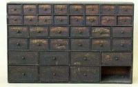 Lot 865 - Spice / medicine chest.