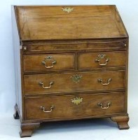 Lot 871 - Fruitwood bureau.